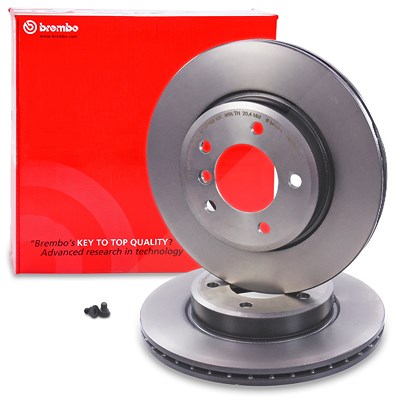 Brembo Bremsscheibe belüftet vorne [Hersteller-Nr. 09.7701.11] für BMW von BREMBO