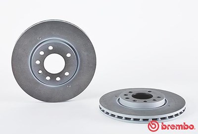 Brembo Bremsscheibe [Hersteller-Nr. 09.A222.11] für Fiat von BREMBO