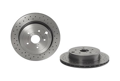 Brembo Bremsscheibe [Hersteller-Nr. 09.A198.1X] für Subaru von BREMBO