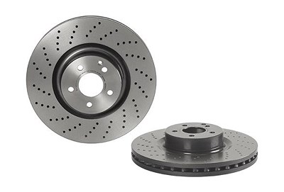 Brembo 1x Bremsscheibe [Hersteller-Nr. 09.C943.11] für Mercedes-Benz von BREMBO