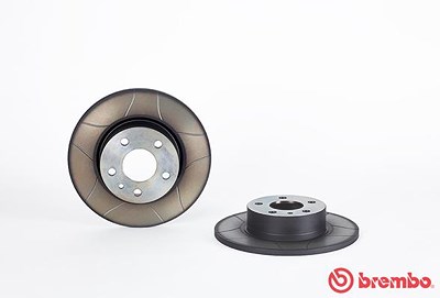 Brembo Bremsscheibe Hinterachse Voll [Hersteller-Nr. 08.3126.76] für Alfa Romeo, Lancia von BREMBO