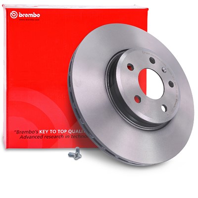 Brembo 1x Bremsscheibe belüftet vorne [Hersteller-Nr. 09.A820.11] für Audi von BREMBO