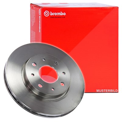 Brembo Bremsscheibe Vorderachse Belüftet [Hersteller-Nr. 09.9503.10] für Hyundai, Kia von BREMBO