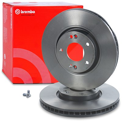 Brembo Bremsscheibe Vorderachse Belüftet [Hersteller-Nr. 09.A532.11] für Hyundai, Kia von BREMBO