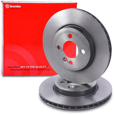 Brembo Bremsscheibe belüftet vorne [Hersteller-Nr. 09.A761.11] für Mini von BREMBO