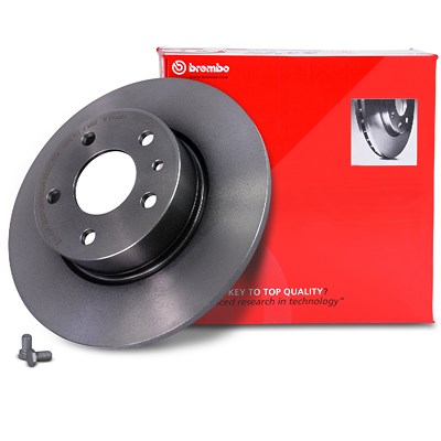 Brembo Bremsscheibe voll hinten [Hersteller-Nr. 08.3126.21] für Alfa Romeo, Fiat, Lancia von BREMBO