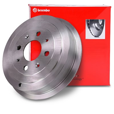 Brembo 1x Bremstrommel Hinterachse [Hersteller-Nr. 14.A854.10] für Fiat, Opel von BREMBO