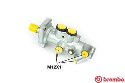 Brembo Hauptbremszylinder [Hersteller-Nr. M85016] für Audi, Skoda, Seat, VW von BREMBO