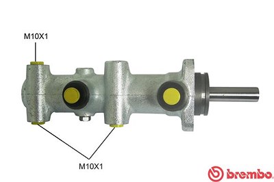 Brembo Hauptbremszylinder [Hersteller-Nr. M61001] für Iveco von BREMBO