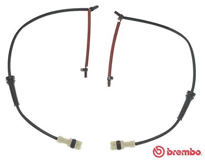 Brembo Warnkontakt, Bremsbelagverschleiß [Hersteller-Nr. A00341] für Porsche von BREMBO