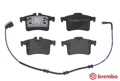 Brembo Bremsbelagsatz, Scheibenbremse [Hersteller-Nr. P36034] für Jaguar von BREMBO