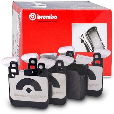 Brembo Bremsbelagsatz Hinterachse [Hersteller-Nr. P06087] für BMW von BREMBO