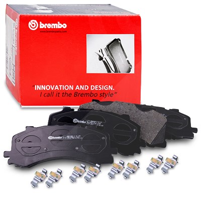 Brembo Bremsbelagsatz vorne [Hersteller-Nr. P85170] für Audi, VW von BREMBO