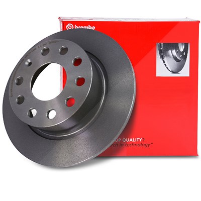 Brembo Bremsscheibe voll hinten [Hersteller-Nr. 08.D616.11] für Skoda von BREMBO