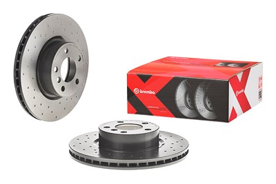 Brembo 1x Bremsscheibe [Hersteller-Nr. 09.B570.1X] für BMW von BREMBO