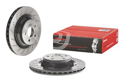 Brembo 1x Bremsscheibe [Hersteller-Nr. 09.C502.11] für Mercedes-Benz von BREMBO