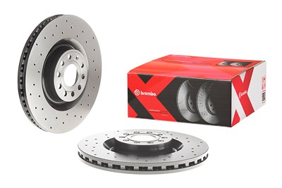 Brembo 1x Bremsscheibe [Hersteller-Nr. 09.C892.1X] für Skoda, Audi, Seat, VW von BREMBO