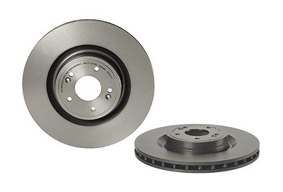 Brembo 1x Bremsscheibe [Hersteller-Nr. 09.D027.11] für Genesis, Kia von BREMBO