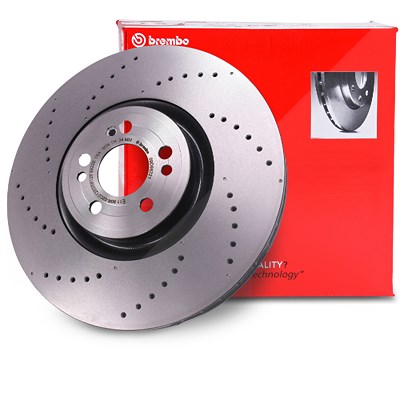 Brembo 1x Bremsscheibe [Hersteller-Nr. 09.D982.21] für Mercedes-Benz von BREMBO