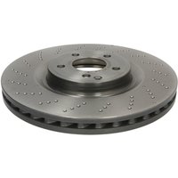 Bremsscheibe BREMBO 09B85551 vorne, belüftet, hochkarbonisiert, 1 Stück von Brembo