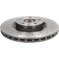 Bremsscheibe BREMBO 0949392X vorne, gelocht, belüftet, perforiert, 1 Stück von Brembo