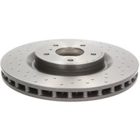 Bremsscheibe BREMBO 0984851X vorne, gelocht, belüftet, perforiert, 1 Stück von Brembo