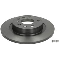 Bremsscheibe BREMBO 8951111 hinten, voll, 1 Stück von Brembo