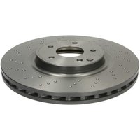 Bremsscheibe BREMBO 09A44821 vorne, belüftet, hochkarbonisiert, 1 Stück von Brembo