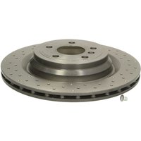 Bremsscheibe BREMBO 09A95921 hinten, belüftet, hochkarbonisiert, 1 Stück von Brembo