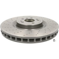 Bremsscheibe BREMBO 09A96021 vorne, belüftet, hochkarbonisiert, 1 Stück von Brembo