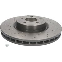 Bremsscheibe BREMBO 09B47511 vorne, belüftet, hochkarbonisiert, 1 Stück von Brembo