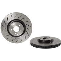 Bremsscheibe BREMBO 09B76951 vorne, belüftet, hochkarbonisiert, 1 Stück von Brembo