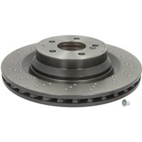 Bremsscheibe BREMBO 09C50211 hinten, belüftet, hochkarbonisiert, 1 Stück von Brembo