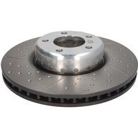 Bremsscheibe BREMBO 09C39813 vorne, belüftet, geschlitzt, hochkarbonisiert, 1 Stück von Brembo