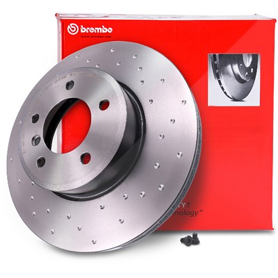 Brembo 1x Bremsscheibe belüftet vorne [Hersteller-Nr. 09.9172.1X] für BMW von BREMBO