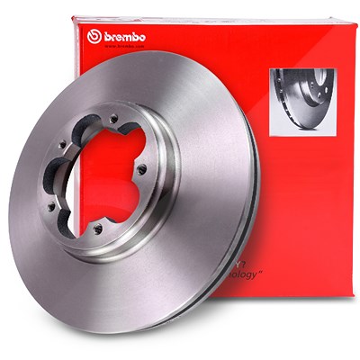 Brembo 1x Bremsscheibe belüftet vorne [Hersteller-Nr. 09.C240.10] für Ford von BREMBO