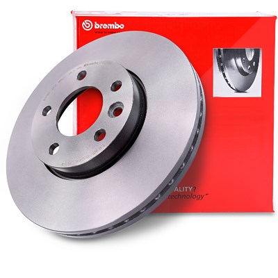 Brembo 1x Bremsscheibe belüftet vorne [Hersteller-Nr. 09.D211.11] für VW von BREMBO