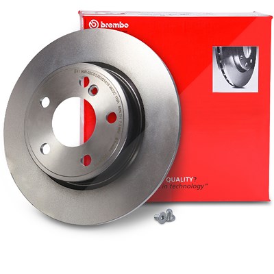 Brembo Bremsscheibe voll hinten [Hersteller-Nr. 08.B347.41] für Mercedes-Benz von BREMBO