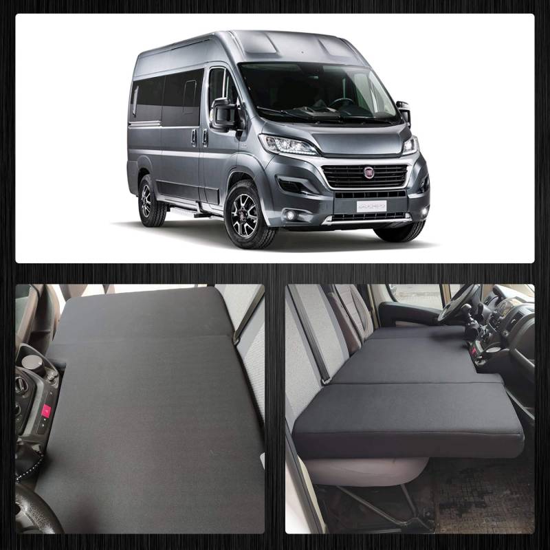 BREMER SITZBEZÜGE Camper-Bett Fahrerhausbett kompatibel mit Wohnmobil FIAT Ducato Citroen Jumper Peugeot Boxer von BREMER SITZBEZÜGE