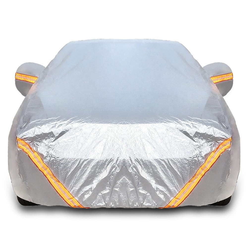 Verwendung Im Innen- Und Außenbereich Autoabdeckung Für BMW 3 Series 320 325 328 330 335 340 | Weatherproof Dustproof Car Cover Waterproof Car Cover Outdoor Car Tarpaulin(D,320) von BRFDCD