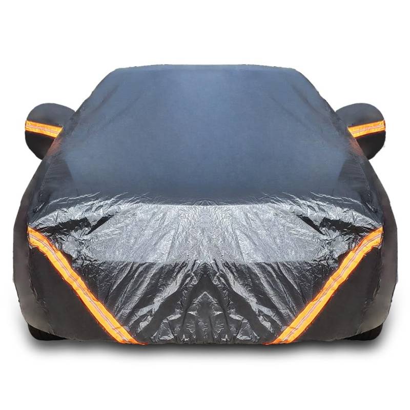 Verwendung Im Innen- Und Außenbereich Autoabdeckung Für Benz SL Class SL 280/300/350/500/600/63 AMG/65 AMG | Weatherproof Dustproof Car Cover Waterproof Car Cover Outdoor Car Tarpaulin von BRFDCD