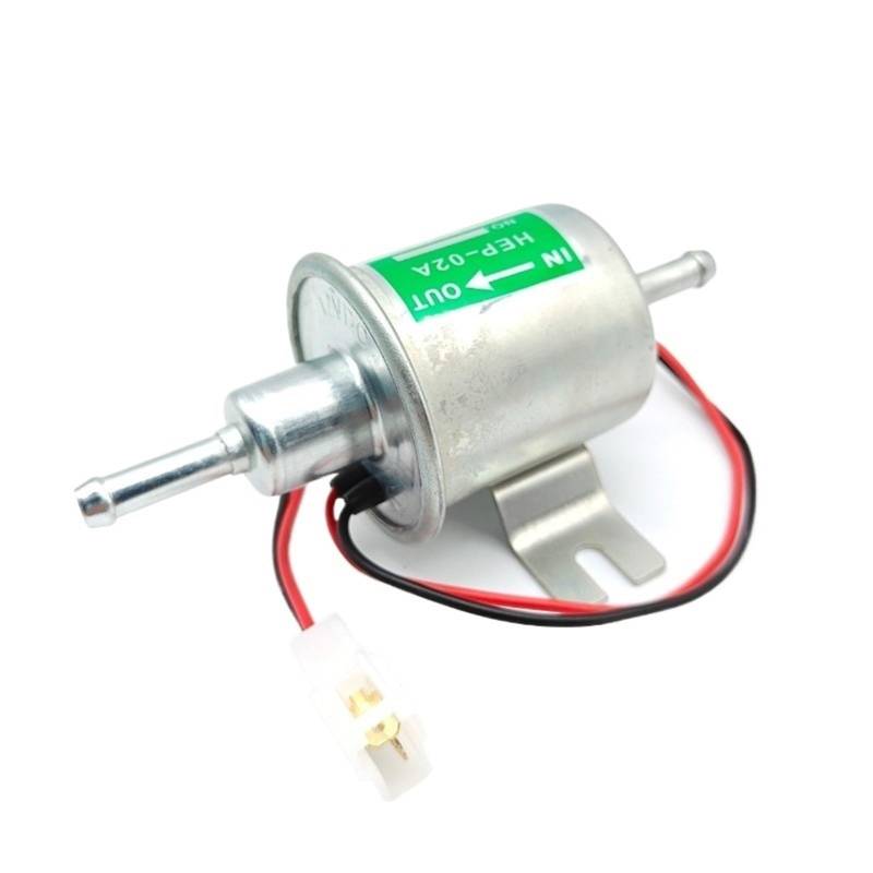 Elektrische Kraftstoffpumpe HEP-02A Universal Diesel Benzin Benzin 12V Niederdruck for die meisten Autovergaser Motorrad ATV HEP02A von BRHJJQPP