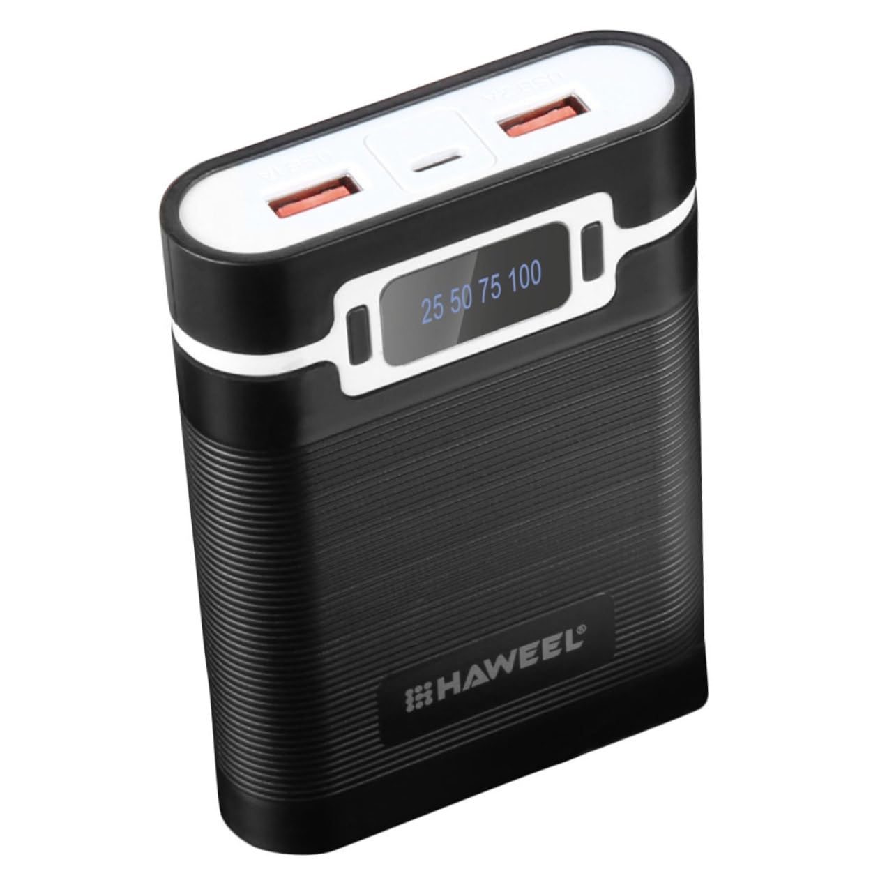 BRIGHTFUFU DIY 18650 Power Bank Box 4 Slots Für 18650 Batterien USB Ladegerät Mit Dualer USB Ausgabe Und Display Schnelles Laden Ideal Für Mobile Geräte von BRIGHTFUFU