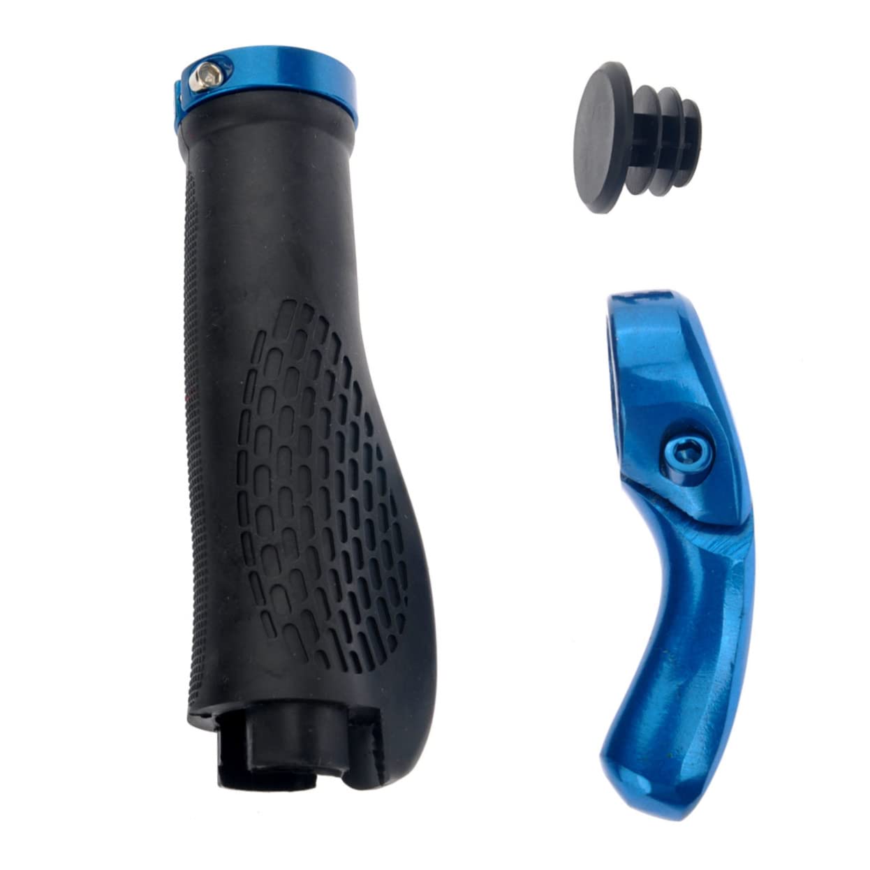 BRIGHTFUFU Ergonomische Lenkergriffe Rutschfeste Ox Horn Bar End Griffe Für Mountainbike Und Rennrad Für Optimalen Grip Und Komfort von BRIGHTFUFU