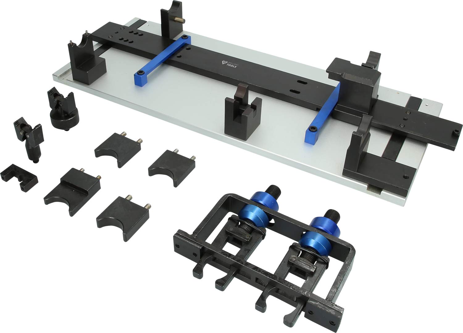 BRILLIANT TOOLS BT595920 Nockenwellen-Montagewerkzeug-Satzfür VAG und Porsche [Powered by KS Tools] von BRILLIANT TOOLS