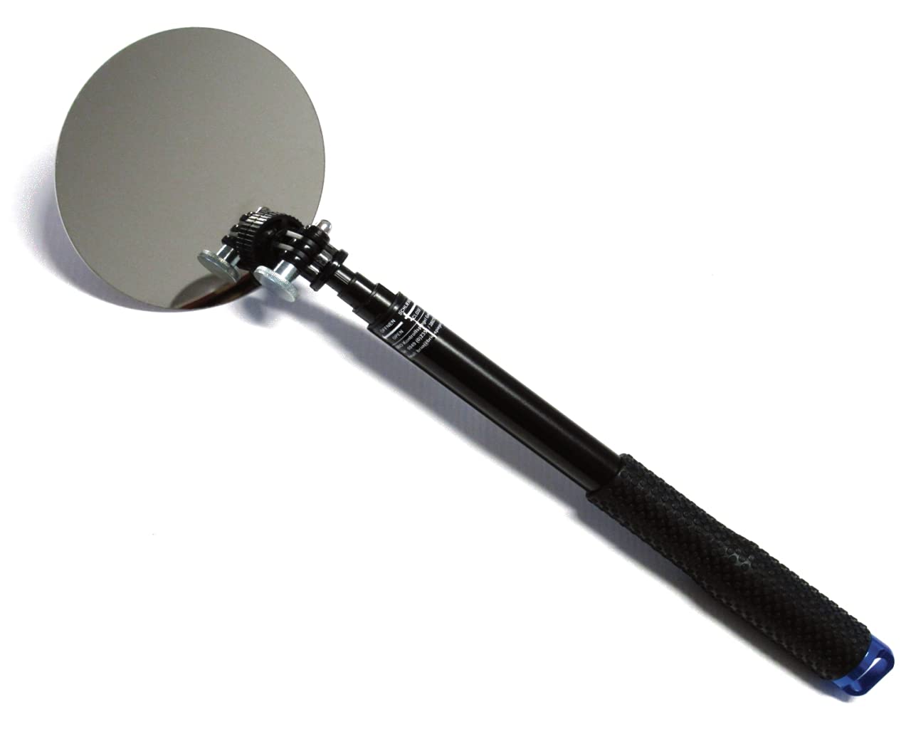 Inspektionsspiegel - 300-1000 mm Teleskop aus Aluminium mit 150 mm Metallspiegel von BRIO Kontrollspiegel GmbH