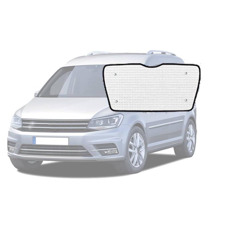 Auto Sonnenschutz Für VW Für Caddy MK3 2K Für Maxi 2003-2019 Auto Sonnenschirm Fenster Visier Auto Volle Abdeckungen Sonnenblende Autofenster Sonnenblende(Color:Rear Windows) von BROEL