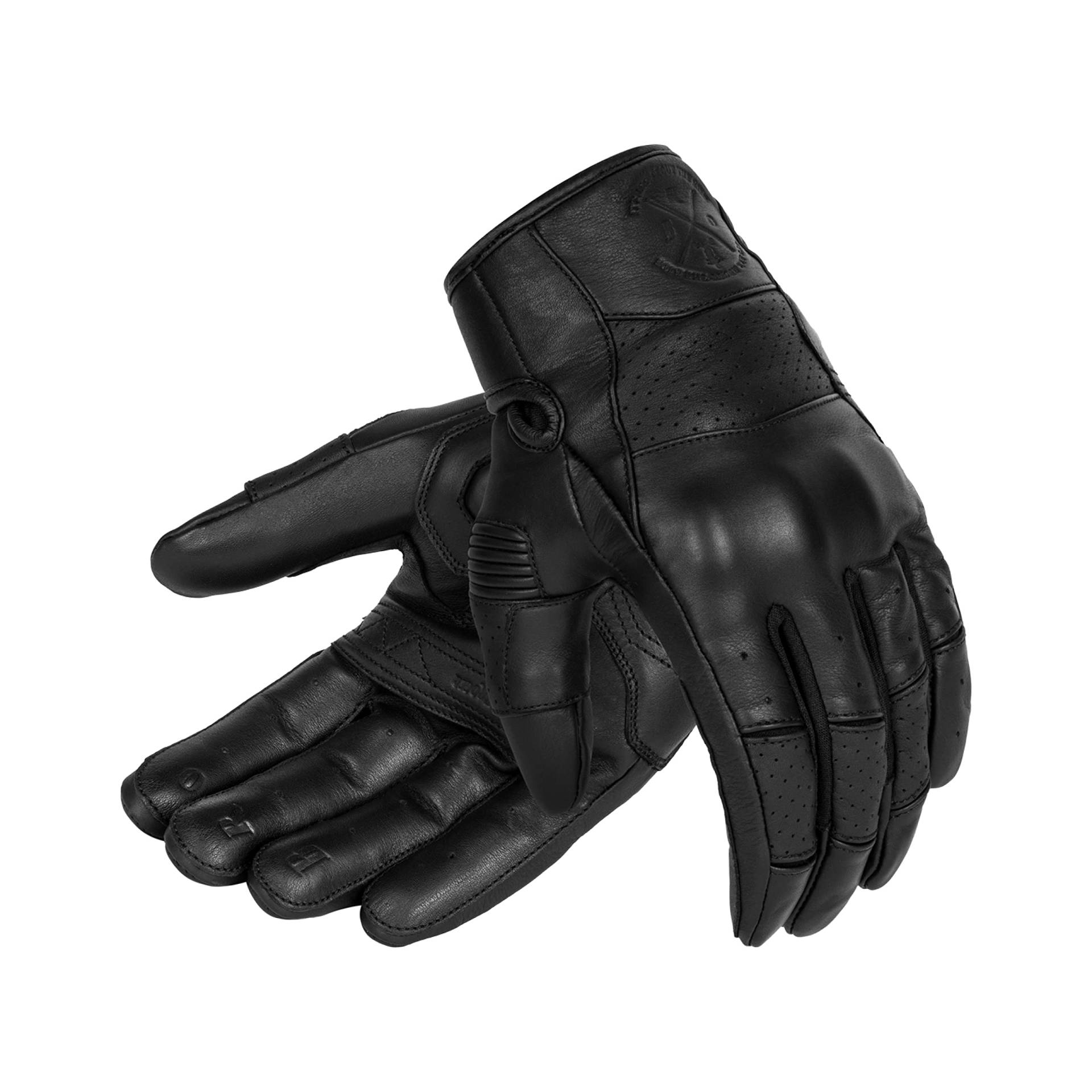 BROGER California Lady Leder Motorradhandschuhe für Frauen Knöchelschützer Touchscreen-freundliche Pads Lüftung Flexible Elemente von BROGER