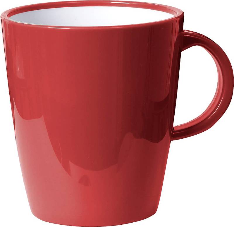 BRUNNER 0830051N.C8A Tasse, rot, 30 ml, Resylin, 100% ABS, Becher, stoßfest und temperaturbeständig von -10 °C bis +90 °C von BRUNNER