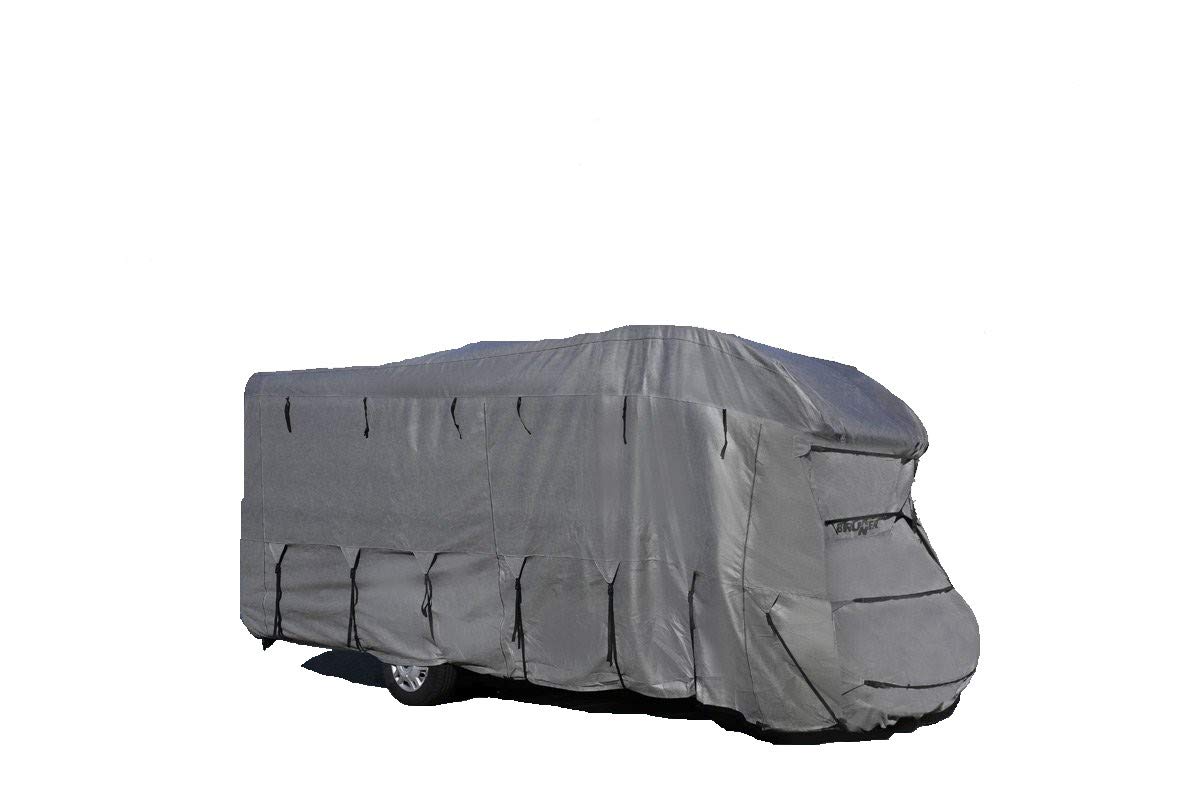 BRUNNER Camper Cover 6M, Wohnmobilabdeckungaus Atmungsaktivem und Wasserabweisendem Gewebe, 650-700 cm von BRUNNER